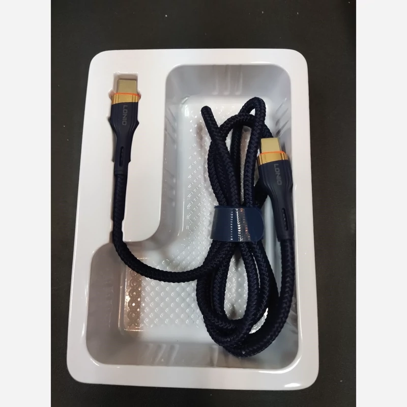 Type C to C charging cable LDNIO model LC641C | 65W power, 1 meter length