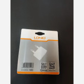 LDNIO Z1 2-to-2 Power Converter | Converts two blade plugs to two round plugs