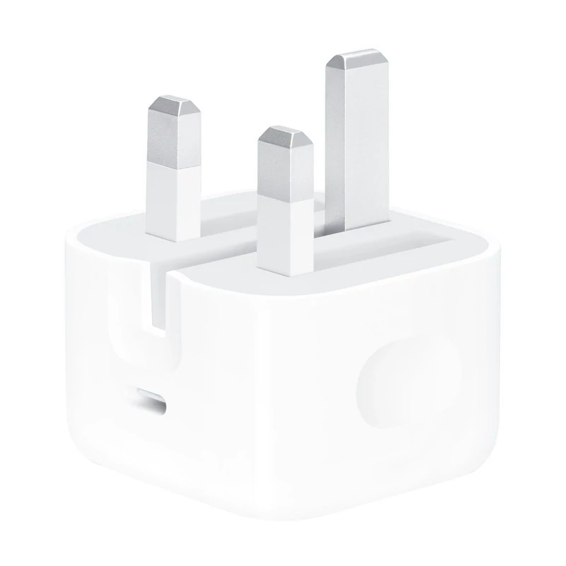 Apple 20W 3-pin charger | Original, fast charging and compatible with iPhone