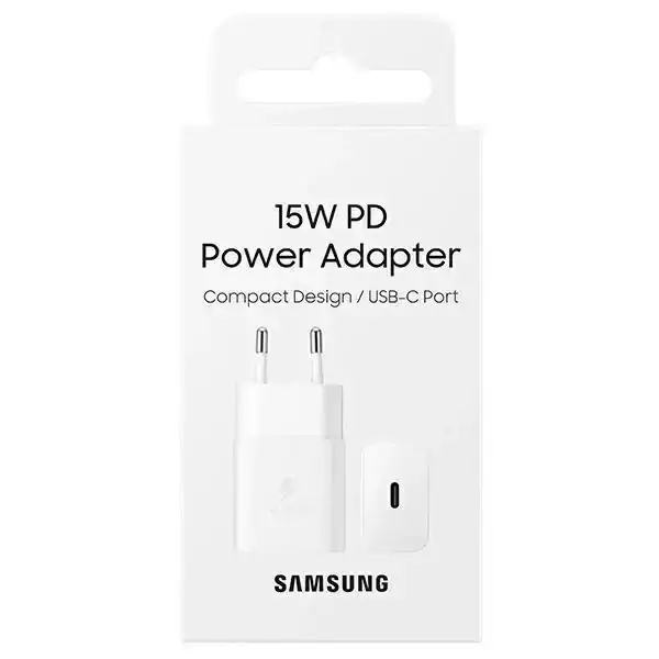 Samsung 15W Wall Charger Model EP-T1510 | Fast Charging with USB-C Port
