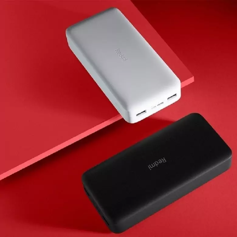 پاوربانک شیائومی Redmi PB200LZM اصلی ظرفیت ۲۰۰۰۰ میلیآمپر ساعت | شارژ سریع ۱۸ وات