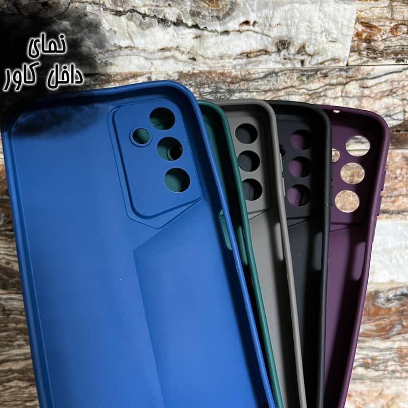 کاور ژلهای طرح پورشه دیزاین مناسب گوشی Samsung Galaxy A16 | بدنه مات و محافظ دوربین