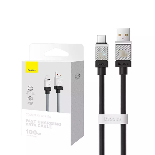 کابل شارژ و دیتا بیسوس USB-A به Type-C ۱۰۰ وات مدل CAKW000601