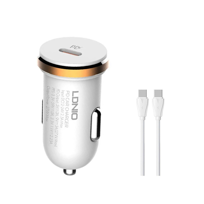 خرید شارژر فندکی LDNIO C22Q