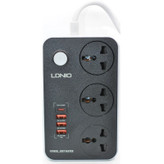 چندراهی برق ۳ پریز با شارژ سریع USB