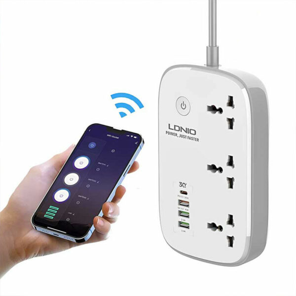 شارژر رومیزی هوشمند با چند پورت USB