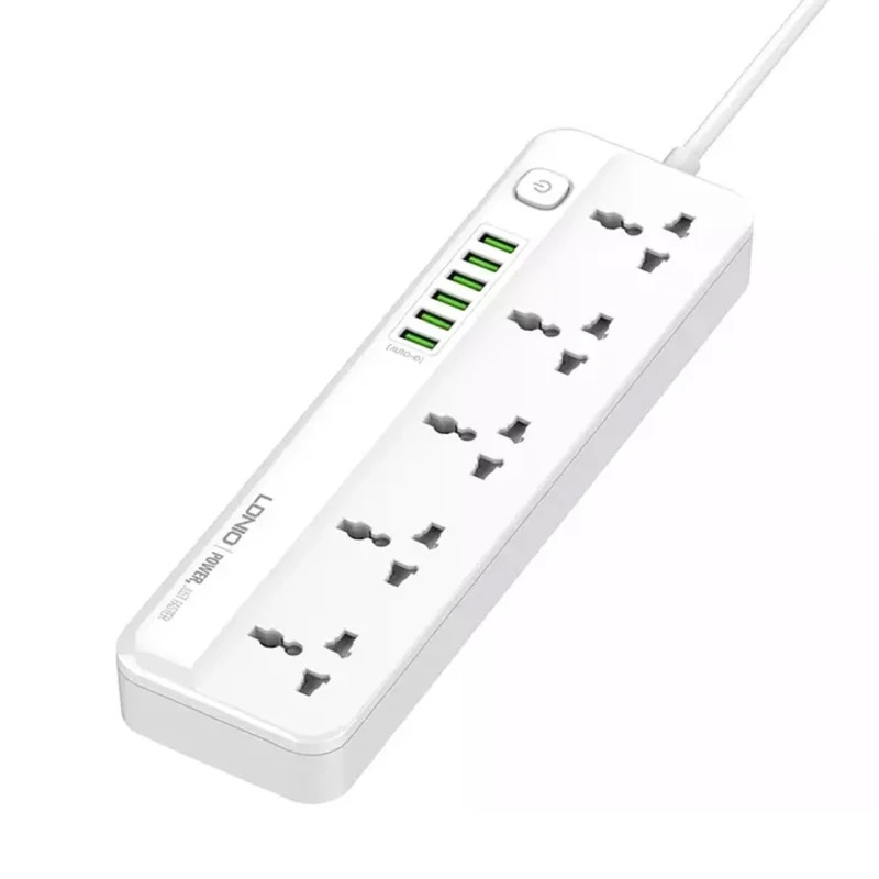 قیمت چندراهی برق و شارژر LDNIO SC5614
