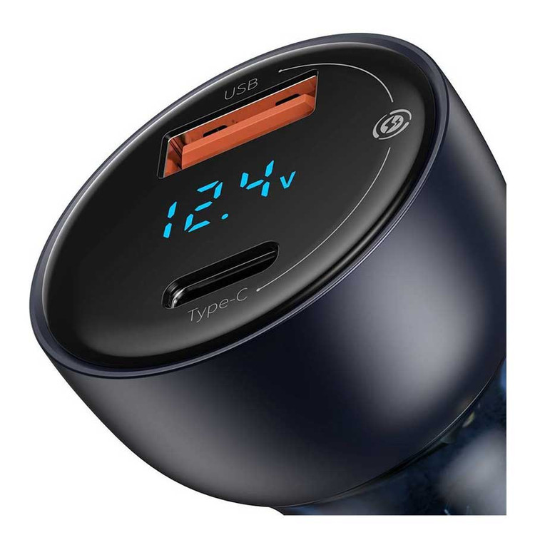 Baseus 65W car charger PD QC3.0