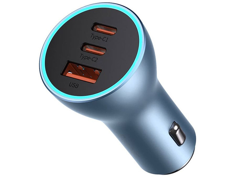 شارژر فندکی چند پورت Baseus 65W