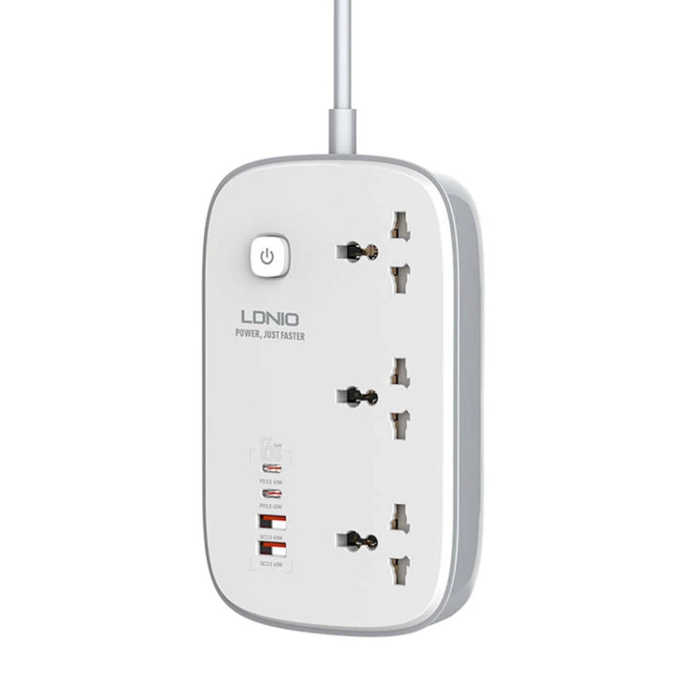 چندراهی برق LDNIO SC3416 نقد