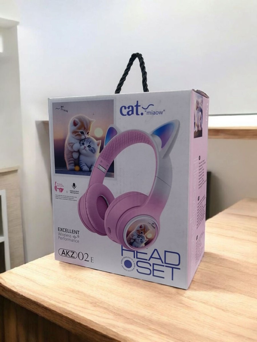 هدست عروسکی AKZ-02E | طراحی فانتزی، صدای مناسب، وزن سبک و مناسب کودکان و نوجوانان