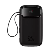 پاوربانک بیسوس Baseus Qpow 3 PPQD3-2022D ظرفیت ۲۰۰۰۰mAh | شارژ سریع ۲۲.۵ وات با کابل Type-C و لایتنینگ
