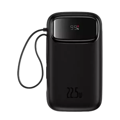 پاوربانک بیسوس Baseus Qpow 3 PPQD3-2022D ظرفیت ۲۰۰۰۰mAh | شارژ سریع ۲۲.۵ وات با کابل Type-C و لایتنینگ