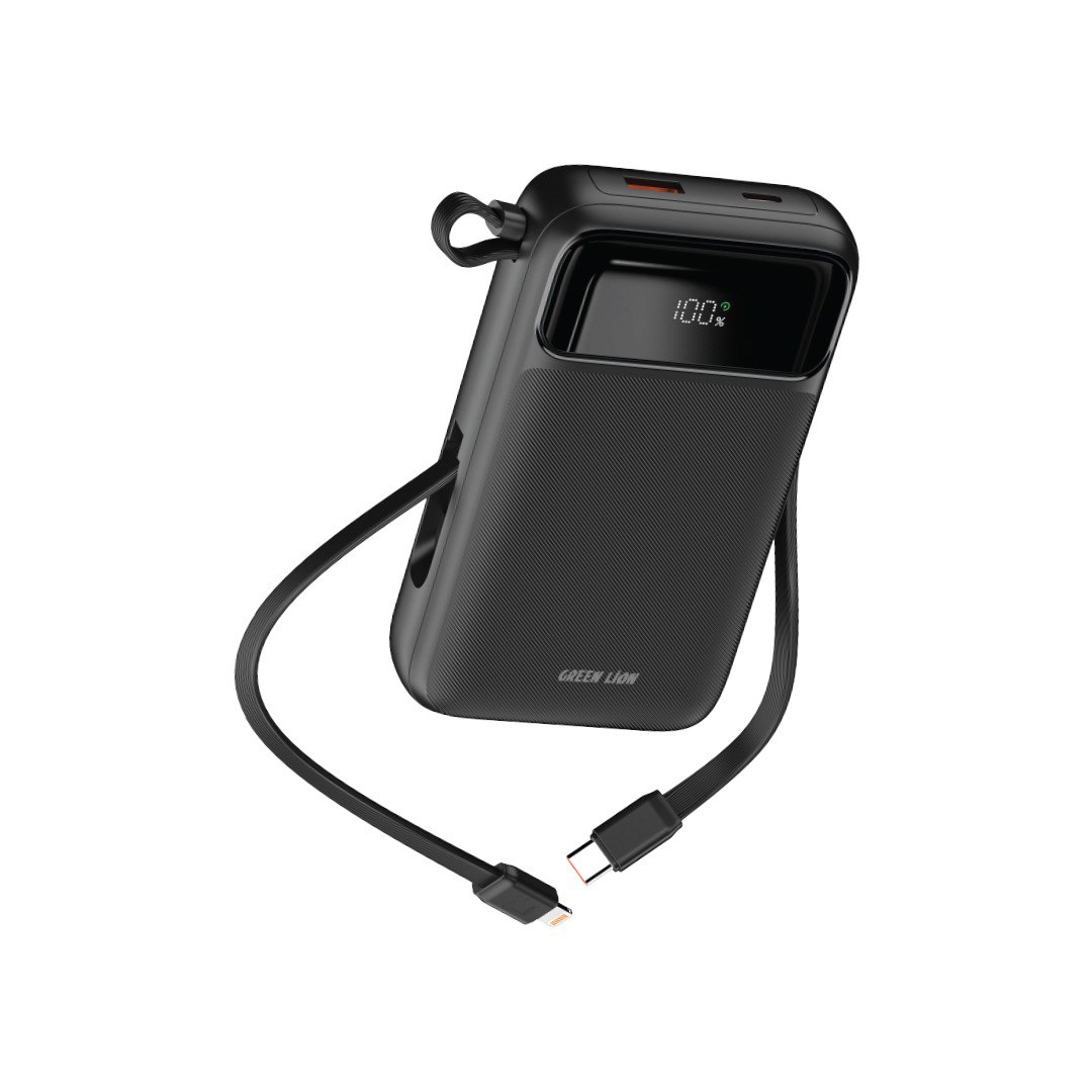 پاوربانک گرینلاین Luzern 10000mAh | شارژ سریع بیسیم MagSafe برای آیفون