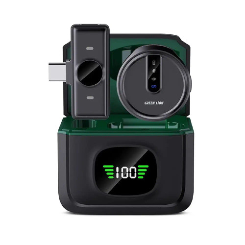 میکروفون یقهای بیسیم Green Lion GM‑88X