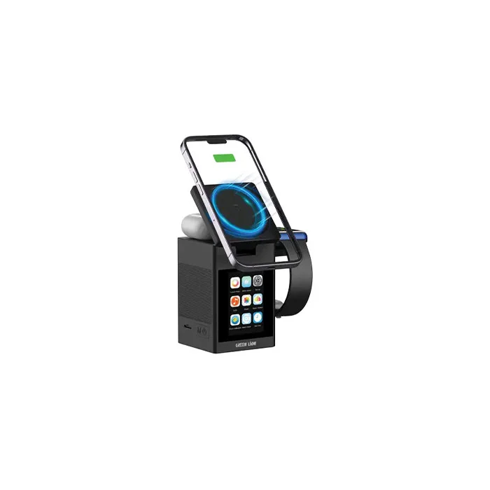 شارژر وایرلس رومیزی گرین لاین Smart Station Pro