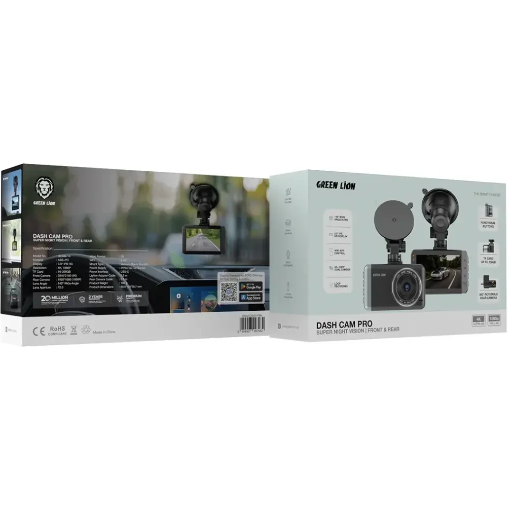 Dash Cam با حسگر G-sensor