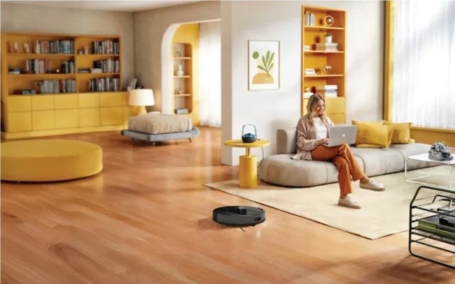 جاروبرقی رباتیک هوشمند گرین لاین مدل Smart Robot Vacuum Pro – مکش ۴۰۰۰ Pa