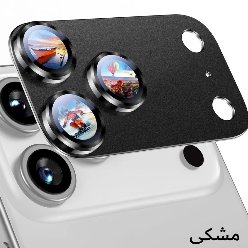 گلس کامل پشتی لنز آیفون