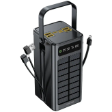پاور بانک خورشیدی ۶۰۰۰۰ میلیآمپر گرین لاین مدل Solar X با PD 20W